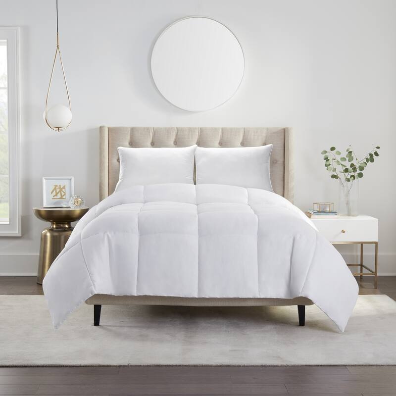 Serta Simply Clean Soft/Medium Antimicrobial Pillow Pair - White