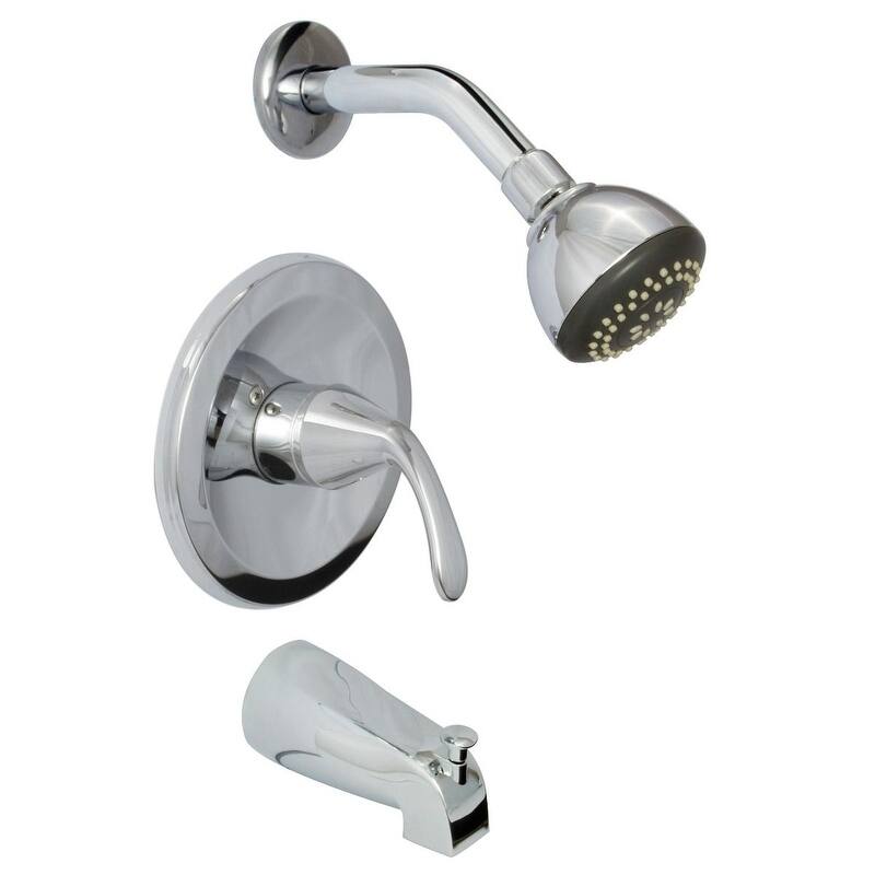 Trend Tub & Shower Trim Package, Polished Chrome Finish
