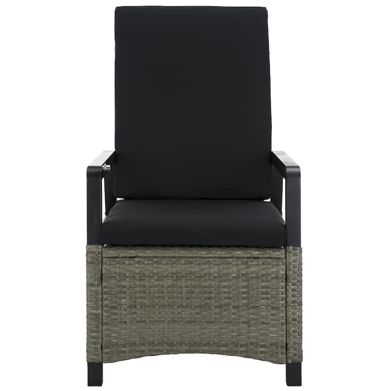 SAFAVIEH Outdoor Patio Furniture Herman Recliner Chair - 22"W x 32"D x 42"H