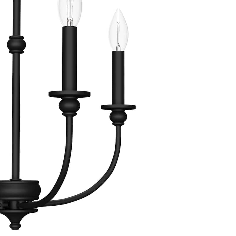 Hunter Southcrest Chandelier - Entry, Dining Table, Kitchen Island - Farmhouse, Transitional, Candle