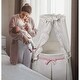 preview thumbnail 18 of 25, Empress Round Baby Bassinet with Canopy