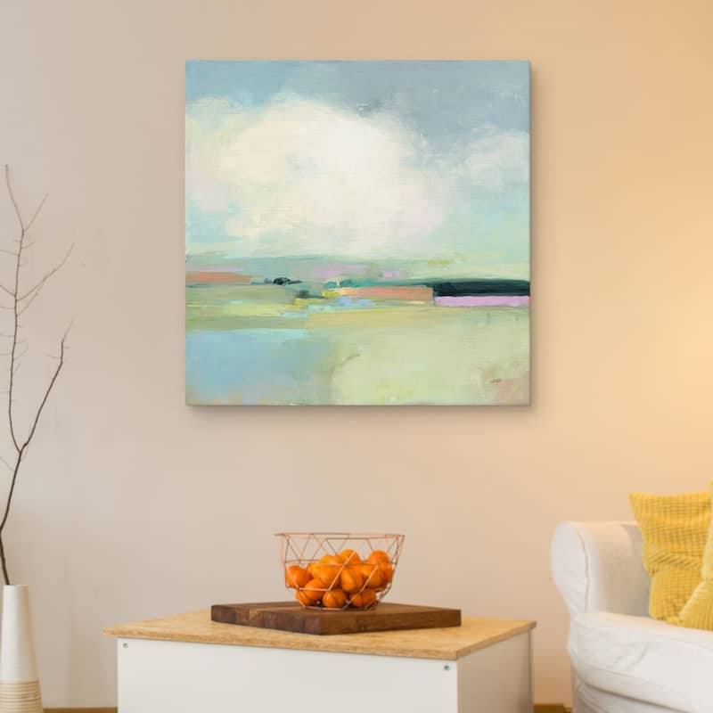 Colorful Horizon I by Julia Puriton Canvas Art Print