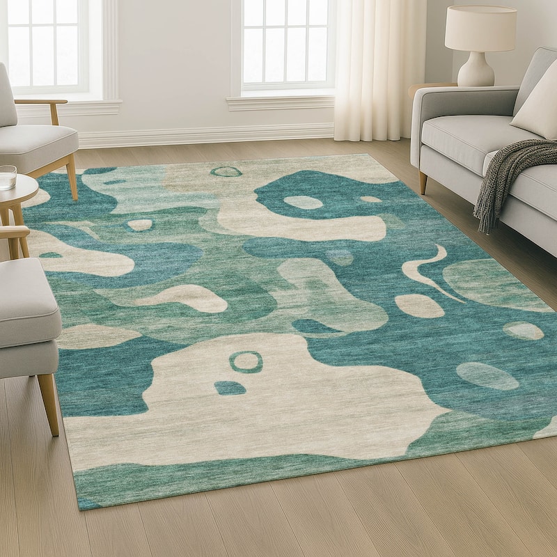 Premium Washable Super Soft Abstract Kali Mayfield Rug