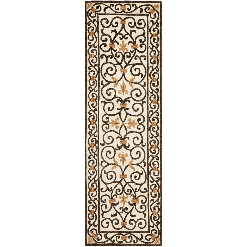 SAFAVIEH Hand-hooked Chelsea Joba Country Oriental Wool Rug