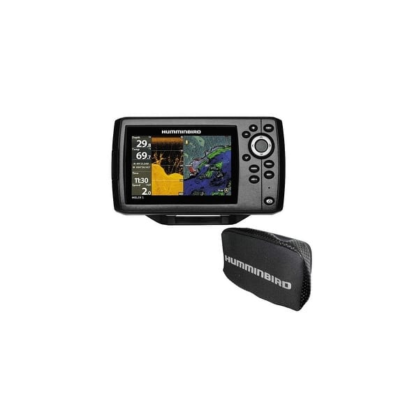 Hummingbird HELIX 5 Chirp DI GPS G2 Combo with Free Cover 410220-1COVER GPS  with cover combo - Bed Bath & Beyond - 27326892