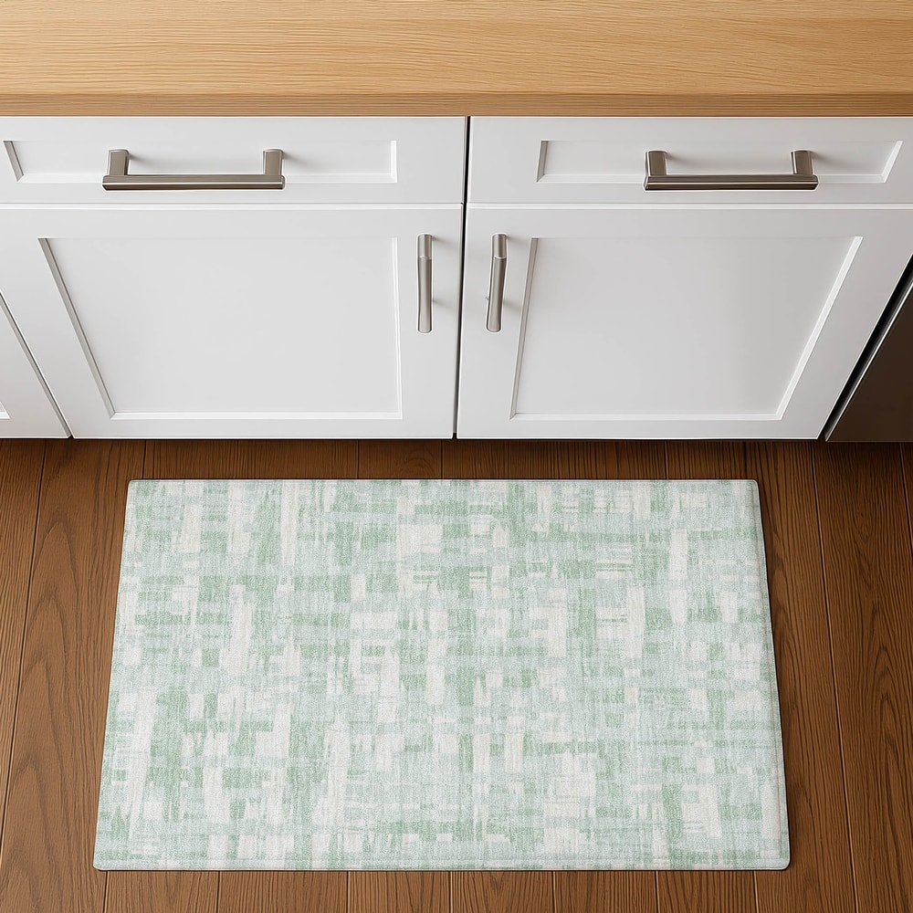 Premium Washable Super Soft Contemporary Plaid Mayfield Rug