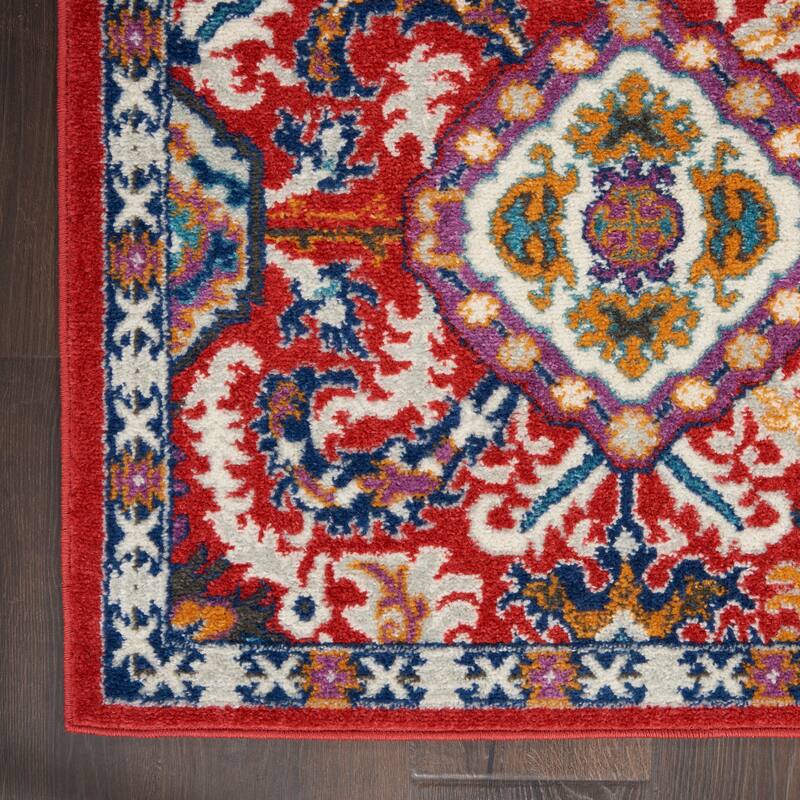 Nourison Passion Modern Persian Medallion Area Rug