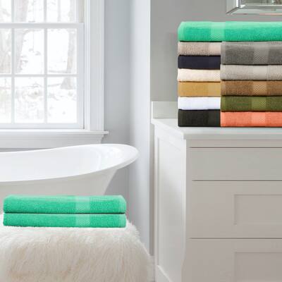 Superior Eco-Friendly Dyed Bath Sheet - (Set of 2)