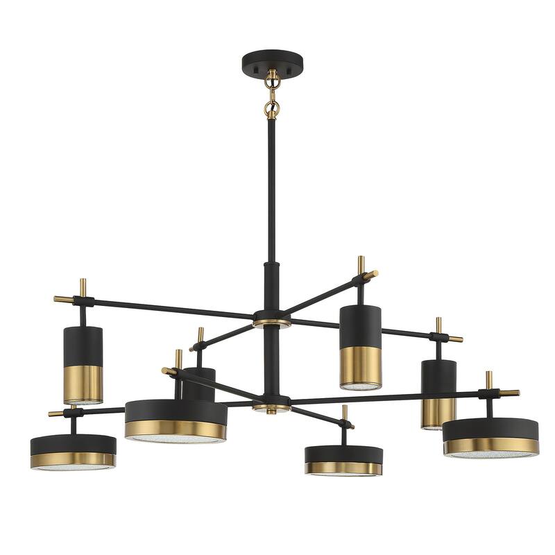 Savoy House 1-1637-8 Ashor 8 Light 42" Wide LED Chandelier