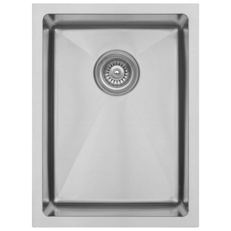 Karran USA EL-71-PK1 Elite 15" Undermount Single Basin Stainless Steel