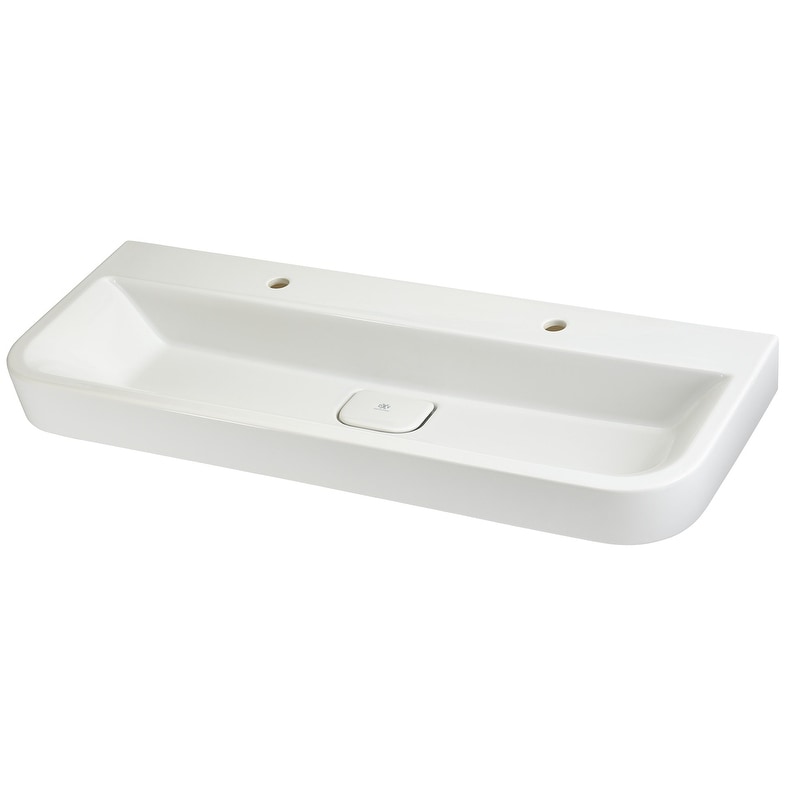 DXV Equility 46-3/4" Rectangular Fireclay Wall Mounted Bathroom Sink
