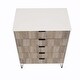 preview thumbnail 9 of 68, Manhattan Comfort Dumbo Modern 5-Drawer Tall Dresser.