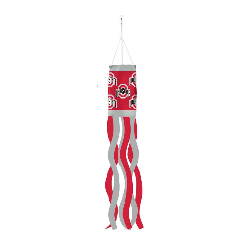 40" NCAA Team Sublimated Fabric Windsock - Ohio St