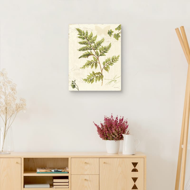 Ivies and Ferns I by Lisa Audit Canvas Art Print