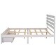 preview thumbnail 8 of 16, Full Size Platform Bed with Drawers