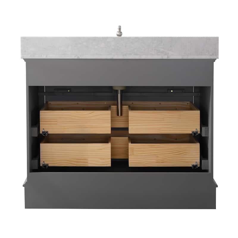 Sudio Design Monroe 42" Bathroom Vanity - 42" Single Sink