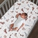 preview thumbnail 5 of 8, Lambs & Ivy Bow Wow Gray/Tan Dog/Puppy Nursery 4-Piece Baby Crib Bedding Set