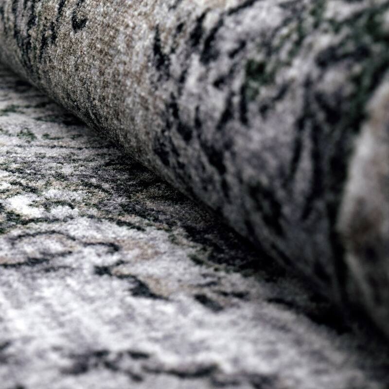 Superior Eldwin Medallion Non-Slip Washable Indoor Runner or Area Rug