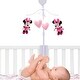 preview thumbnail 3 of 4, Lambs & Ivy Disney Baby Minnie Mouse Love Pink Musical Baby Crib Mobile Soother