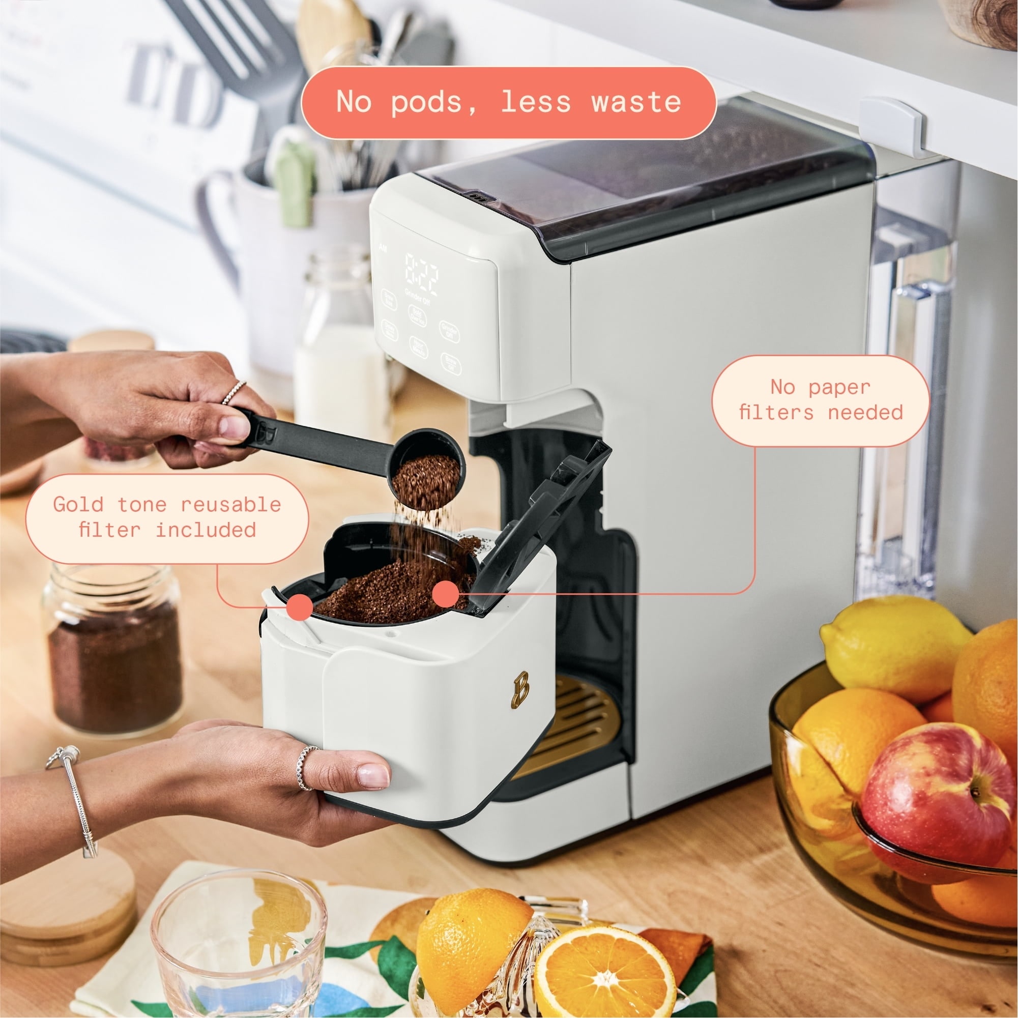 Single serve coffee maker no pods cheap