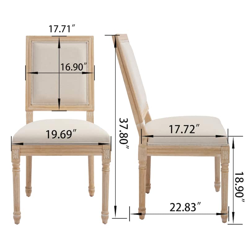 Upholstery Dining Chairs Set of 2