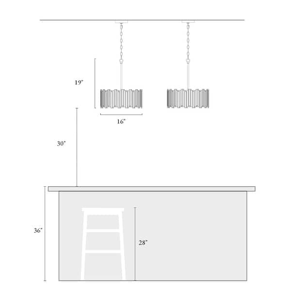 dimension image slide 0 of 3, Tifany Modern Gold 4-Light Drum Chandelier Colored Glass Lights for Kitchen Island Bedroom