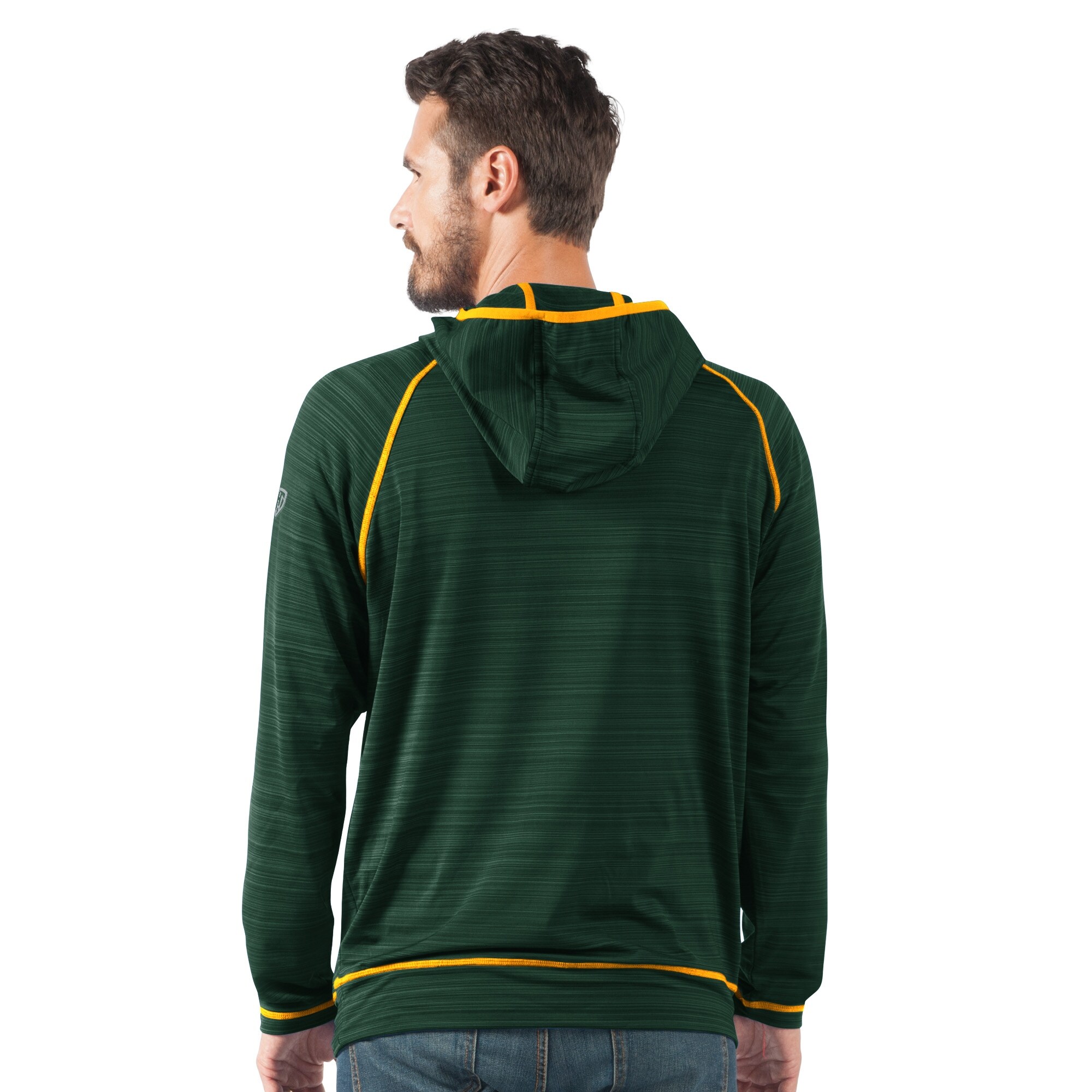 packers half zip sweatshirt