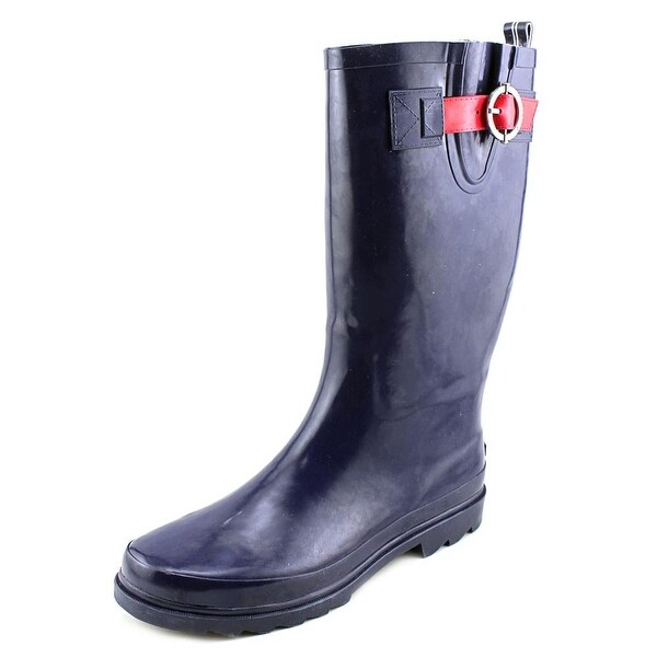 Shop Nautica Saybrook Women Navy/Red Snow Boots - Free
