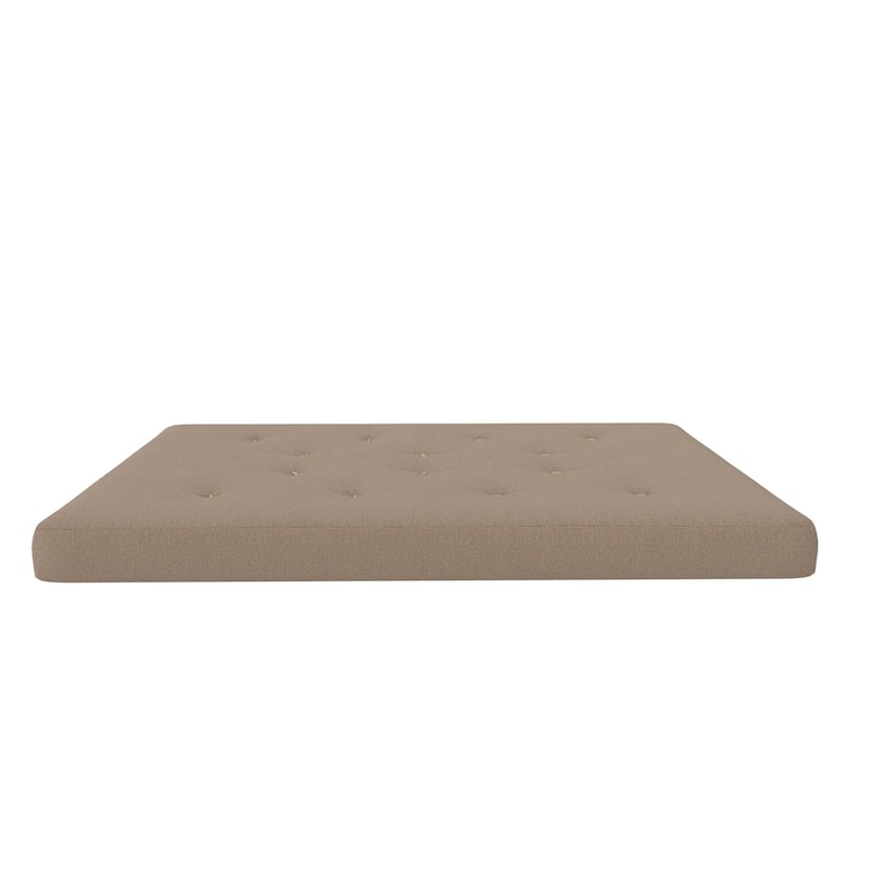 DHP Trule 6-Inch Bonnell Coil Futon Mattress - Tan/Microfiber