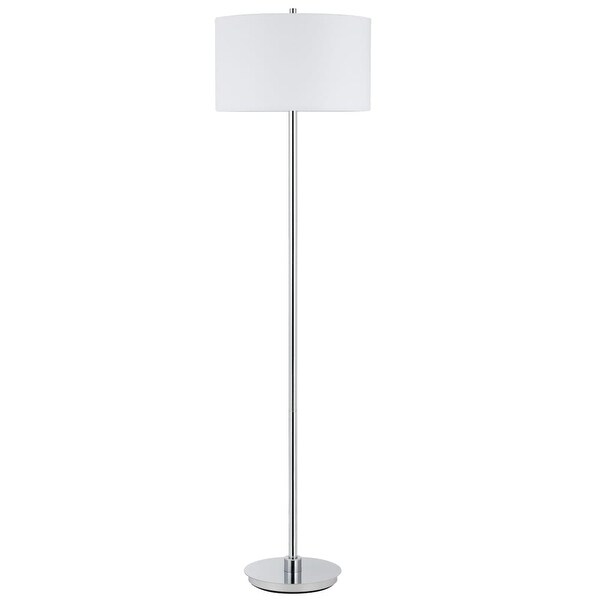 tall chrome floor lamp
