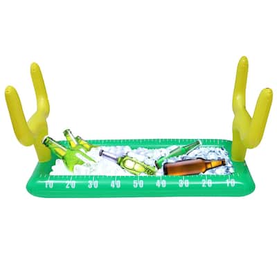 Inflatable Pool Table Serving Bar Large Buffet Tray Server With Plug Swimming Pool & Outdoor Water Toys