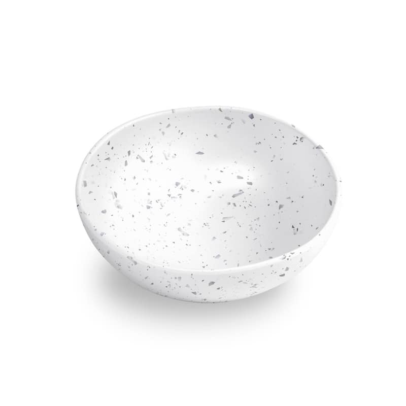 Abode Homewares Terrazzo Merge Bowl - White - 7" - Set of 6