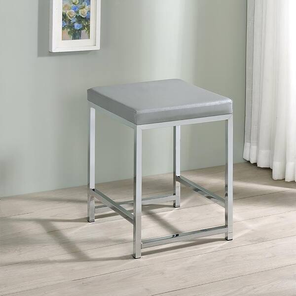 slim fit dress slacks DRESSING TABLE WITH MIRROR +STOOL- DARKGREY – HamptonandStewart main image 1