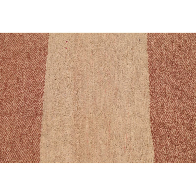 Modern Gabbeh Kashkoli Oriental Runner Rug Wool Hand-knotted Carpet - 2'9" x 16'8"