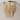 2-Tier Draped Wood Bead Chandelier