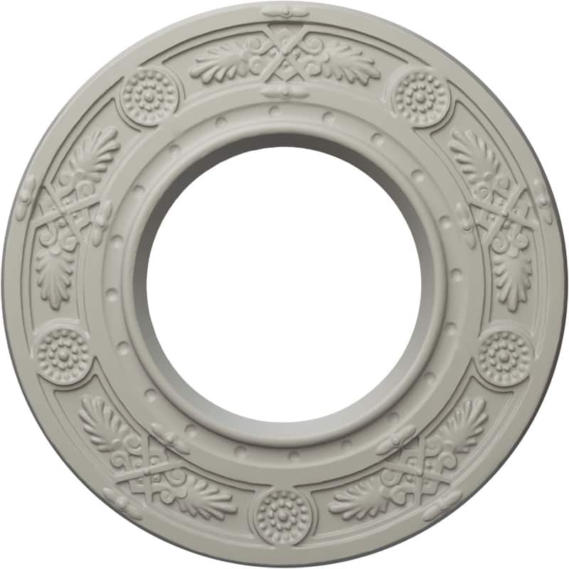 8"OD x 3 7/8"ID x 1/2"P Daniela Ceiling Medallion