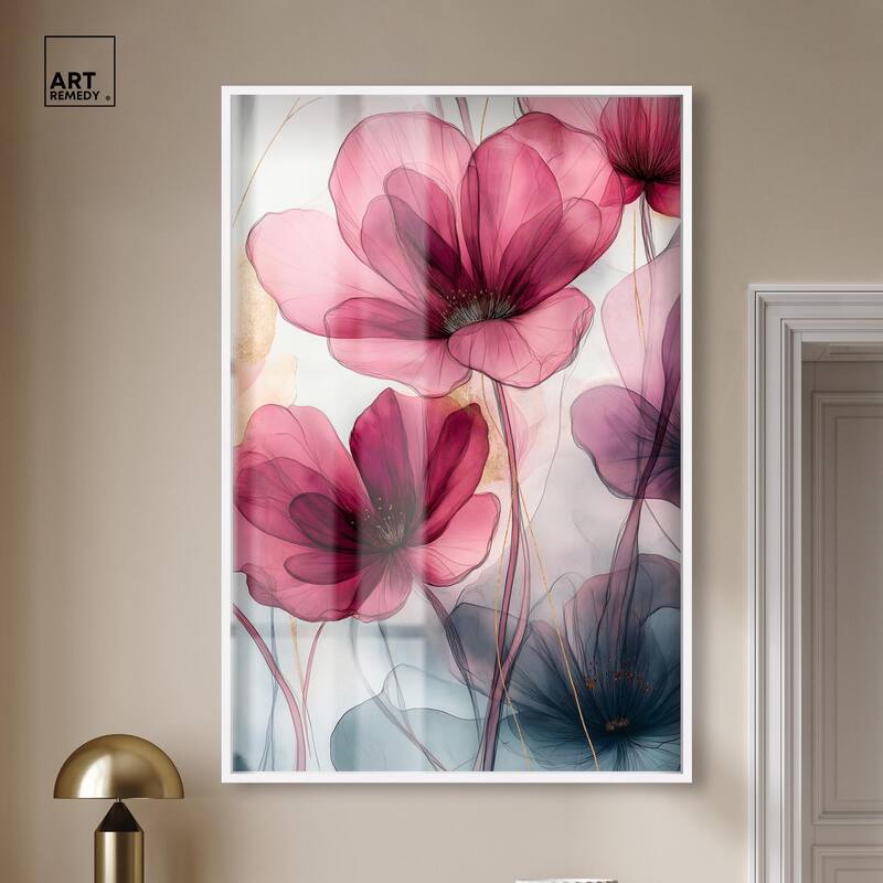 Filigree Flora II Shadowbox by Art Remedy