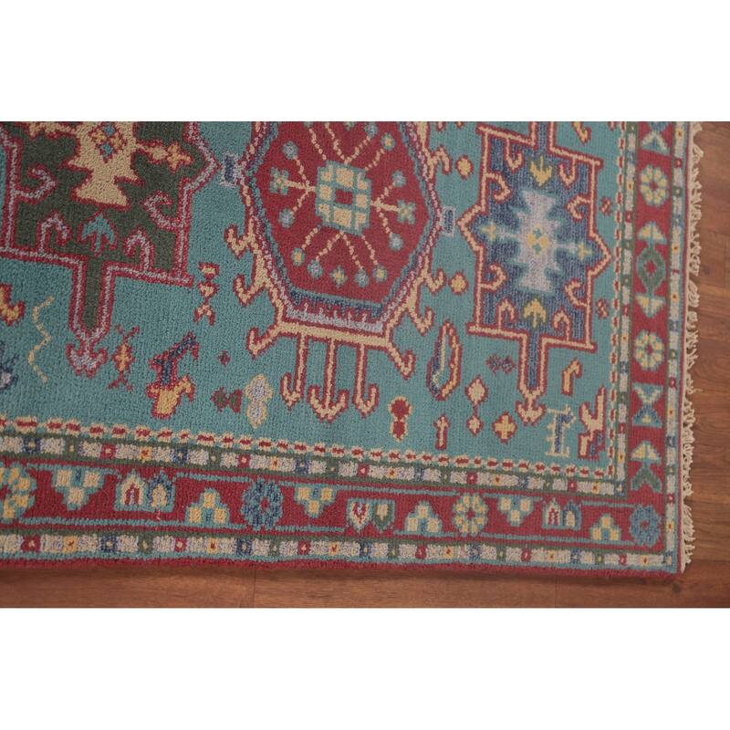 Traditional Kazak Oriental Accent Rug Handmade Wool Carpet - 3'0"x 5'0"