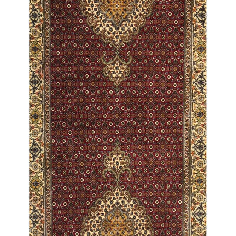 Pasargad Home Baku Hand-Knotted Silk & Wool Area Rug