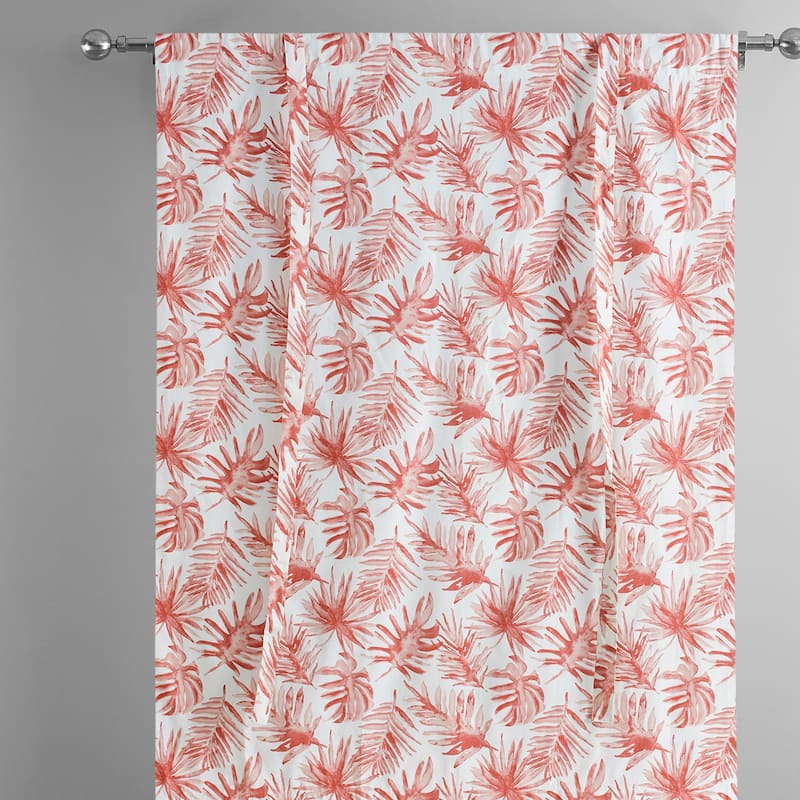 Exclusive Fabrics Artemis Printed Cotton Tie-Up Window Shade (1 Panel)