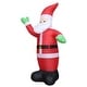 preview thumbnail 4 of 12, vidaXL Christmas Inflatable Santa Claus Holiday Decoration Ornament with LEDs