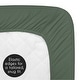 preview thumbnail 6 of 4, Sweet Jojo Designs Dark Green Boho Boy Girl Gender Neutral Changing Pad Cover Modern Bohemian Farmhouse Southwest Diamond Tuft