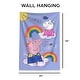 preview thumbnail 4 of 2, Hasbro Peppa Pig Hooray Peppa Tapestry Wall Hanging - 24x36 inches