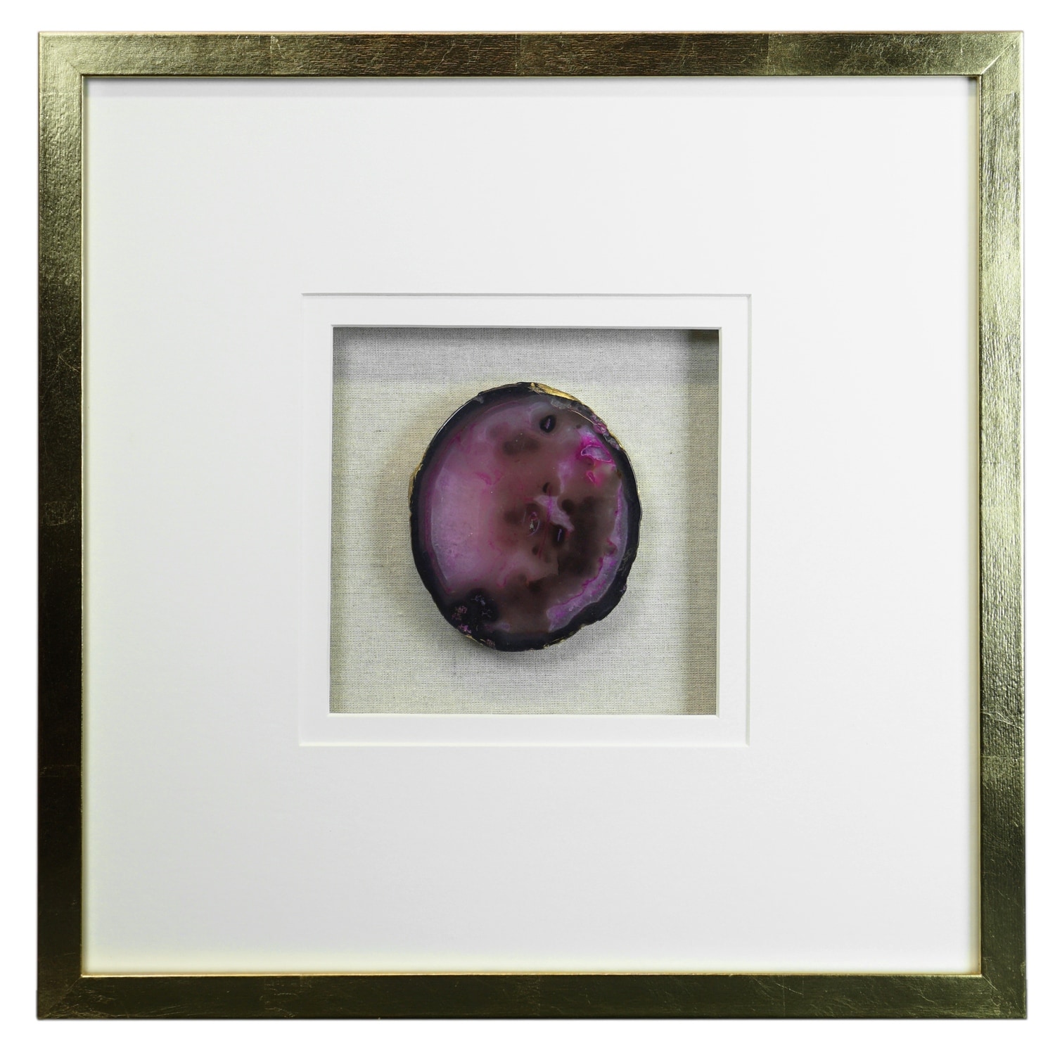 HUJI Agate Shadow Box Wall Decor