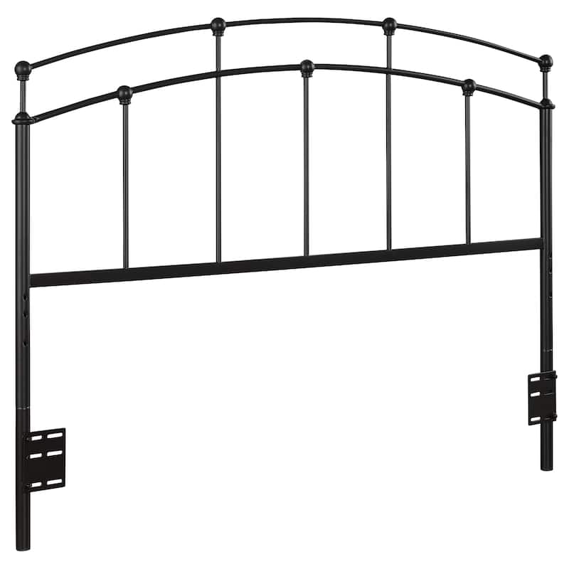 Bryant Metal Queen or Full Open Frame Headboard Black - Black - Queen