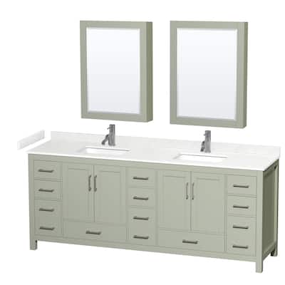 Wyndham Collection WCS141484D-VCA-MED Sheffield 84" Free Standing