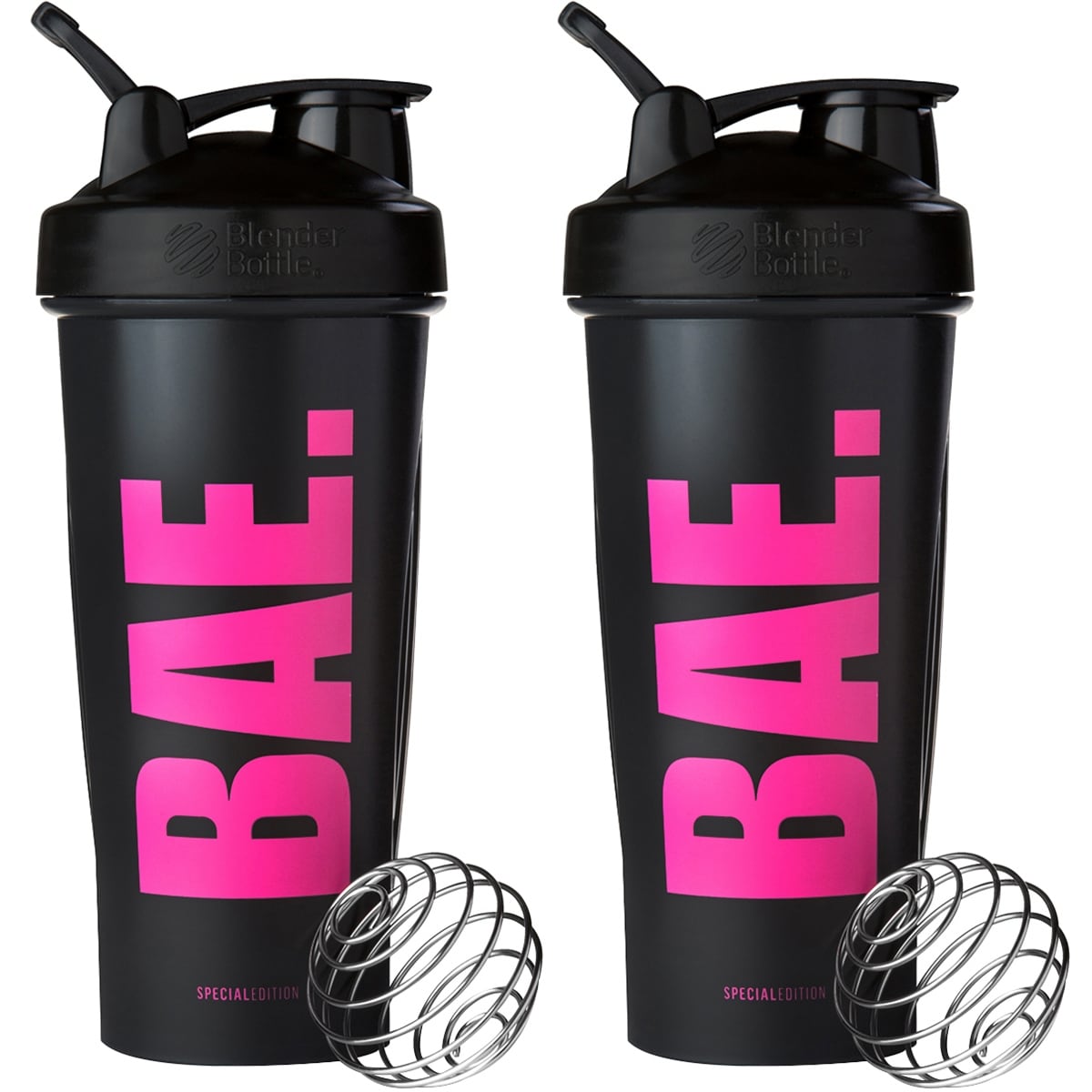 Blender Bottle Special Edition 28 oz Bae/Bro Shaker Mix & Match 2