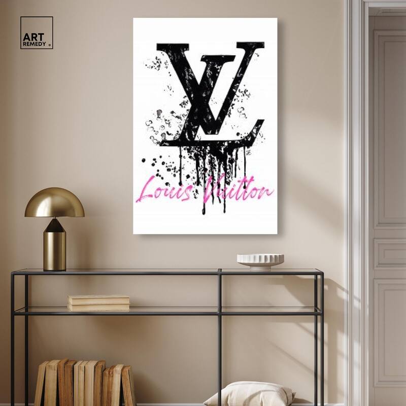 Doll Memories - Louis Drip Canvas by Art Remedy, Gallery Wrapped