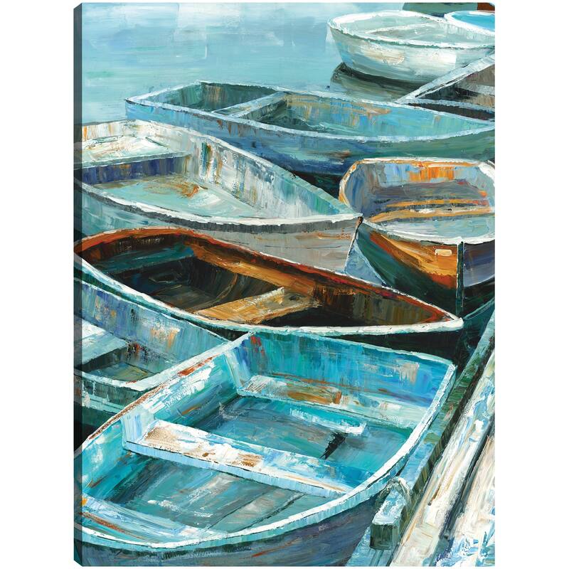 Rowing I By Sandy Doonan Canvas Art Print