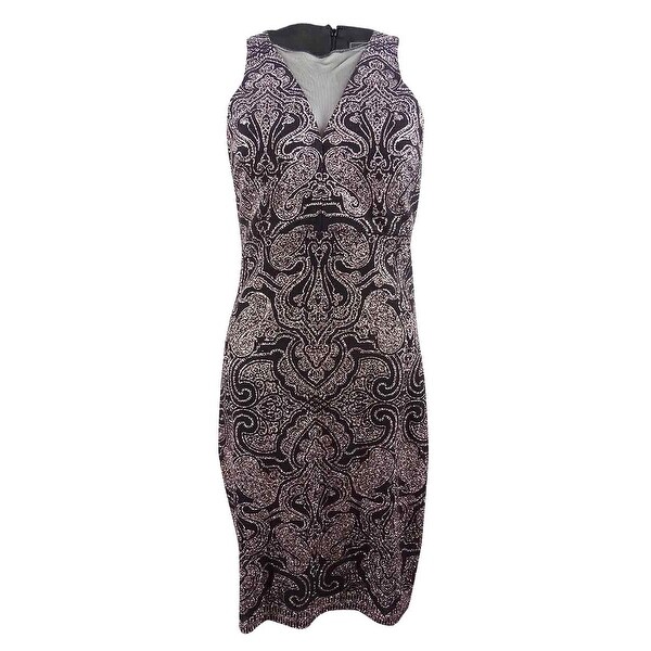 rose gold sheath dress